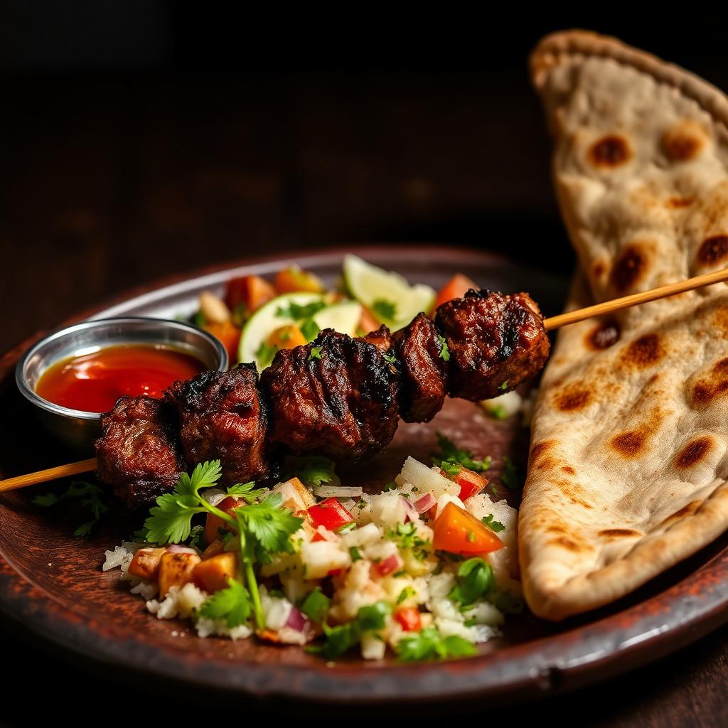 Charcoal Seekh Kebab