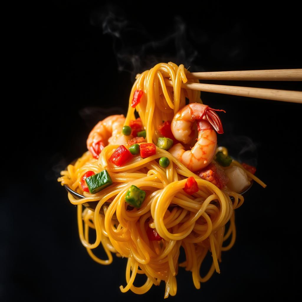 Prawn Chow Mein